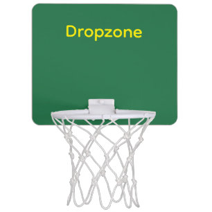 Dropzone Green Mini Basketball Hoop