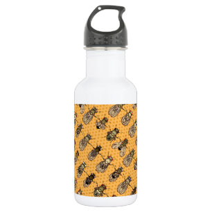 Drosophila Fruit Fly Genetics - mutants - Tangerin Stainless Steel Water Bottle