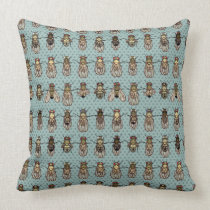 Drosophila Fruit Fly Genetics - mutants Throw Pillow Drosophila Fruit Fly Genetics - mutants Throw Pillow