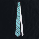 Drosophila Fruit Fly Genetics - mutants -Turquoise Neck Tie<br><div class="desc">Super fun necktie in turquoise!</div>