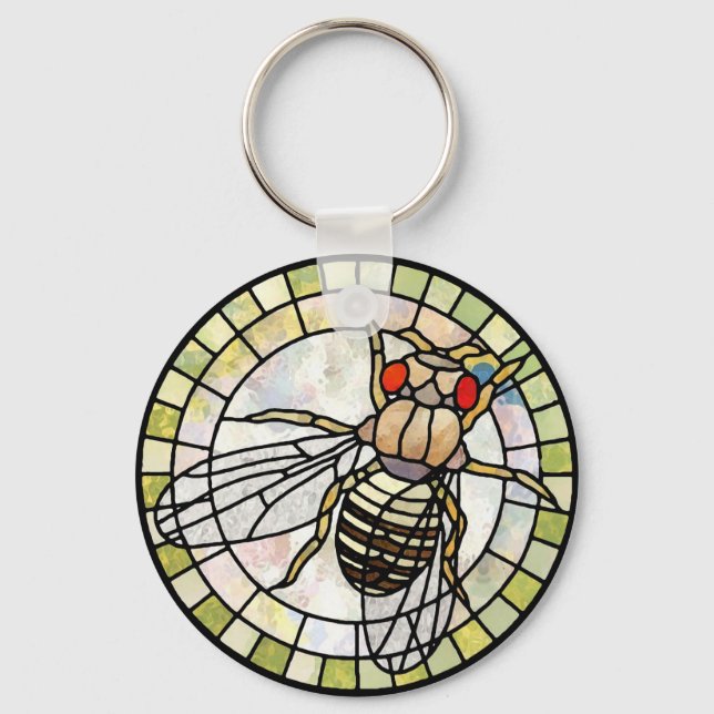 Drosophila Keychain (Front)