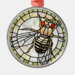 Drosophila Metal Ornament