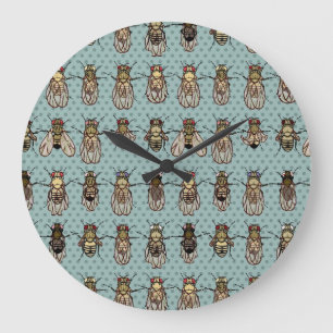 Drosophila mutants large clock