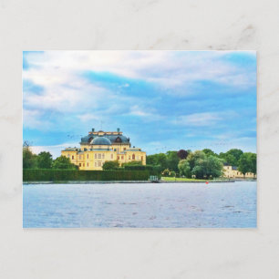 Drottningholm Palace in Sweden Postcard
