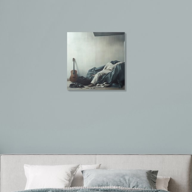 Drowned The Quiet Abyss - Surreal Dark art Acrylic Photo Tile (Bedroom)