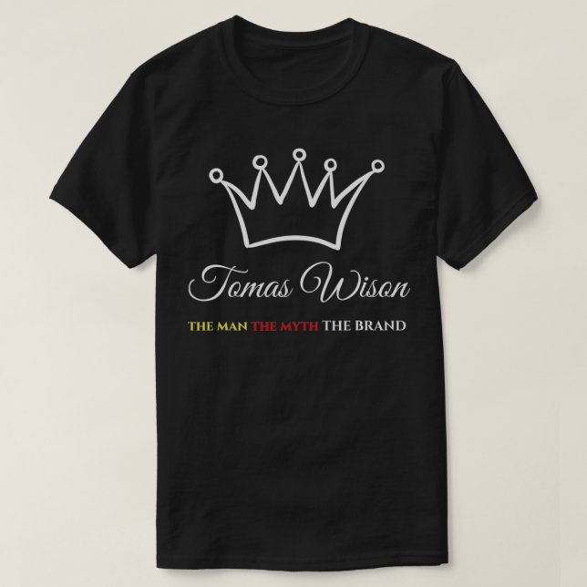 Drownii Apparel Tomas Wison The Brand Graphic Tee  (Design Front)