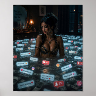 Drowning in Attention Poster