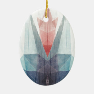 Drowning Tulip Ceramic Ornament