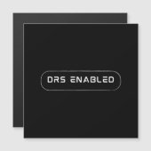 DRS enabled, formula 1 fans, f1 racing sport (Front/Back)