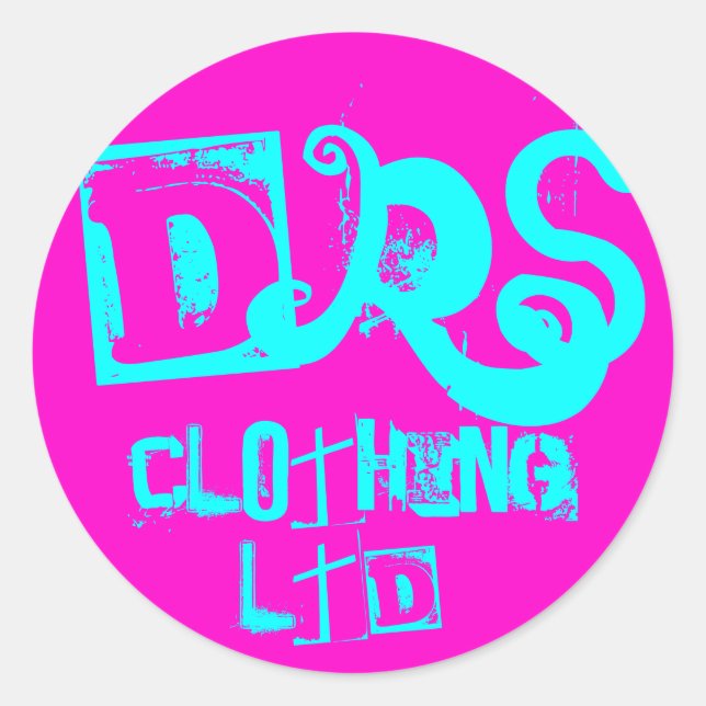 DRS Round Sticker (Front)