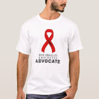 Drug Addiction Awareness Ribbon White Men's
