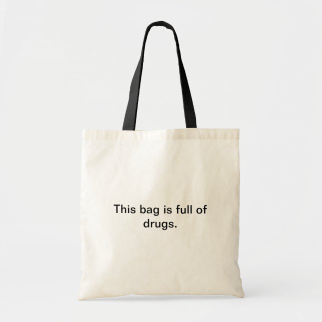 Drug bag. tote bag (Front)