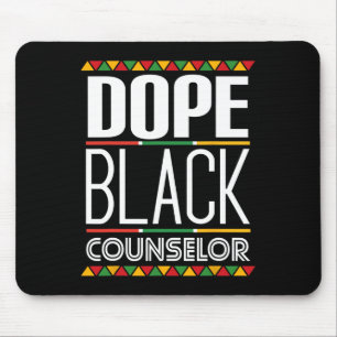 Drug Black Counselor Black History Month Mouse Pad