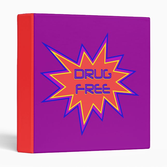 Drug Free Binder (Front/Spine)