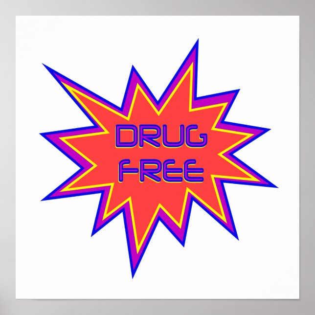 Drug Free Poster (Front)