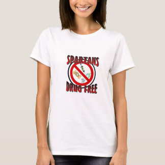 drug free spartans T-Shirt
