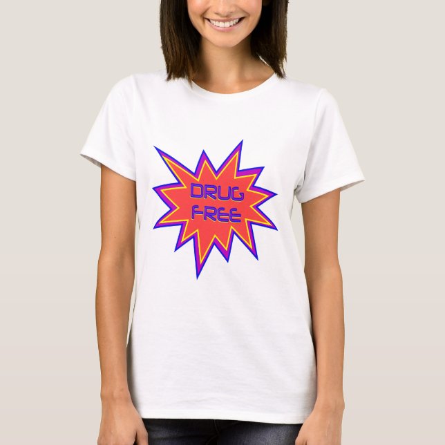 Drug Free T-Shirt (Front)