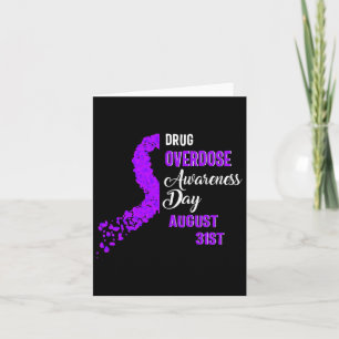 Drug Overdose Awareness Day August 31st Recovery W Card