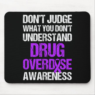 Drug Overdose Awareness Warrior Survivor 4  Mouse Pad