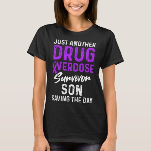 Drug Overdose Awareness Warrior Survivor  T_Shirt