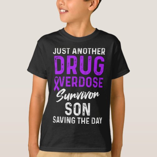 Drug Overdose Awareness Warrior Survivor  T_Shirt