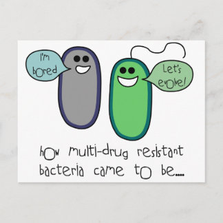 Drug Resistance Postcard