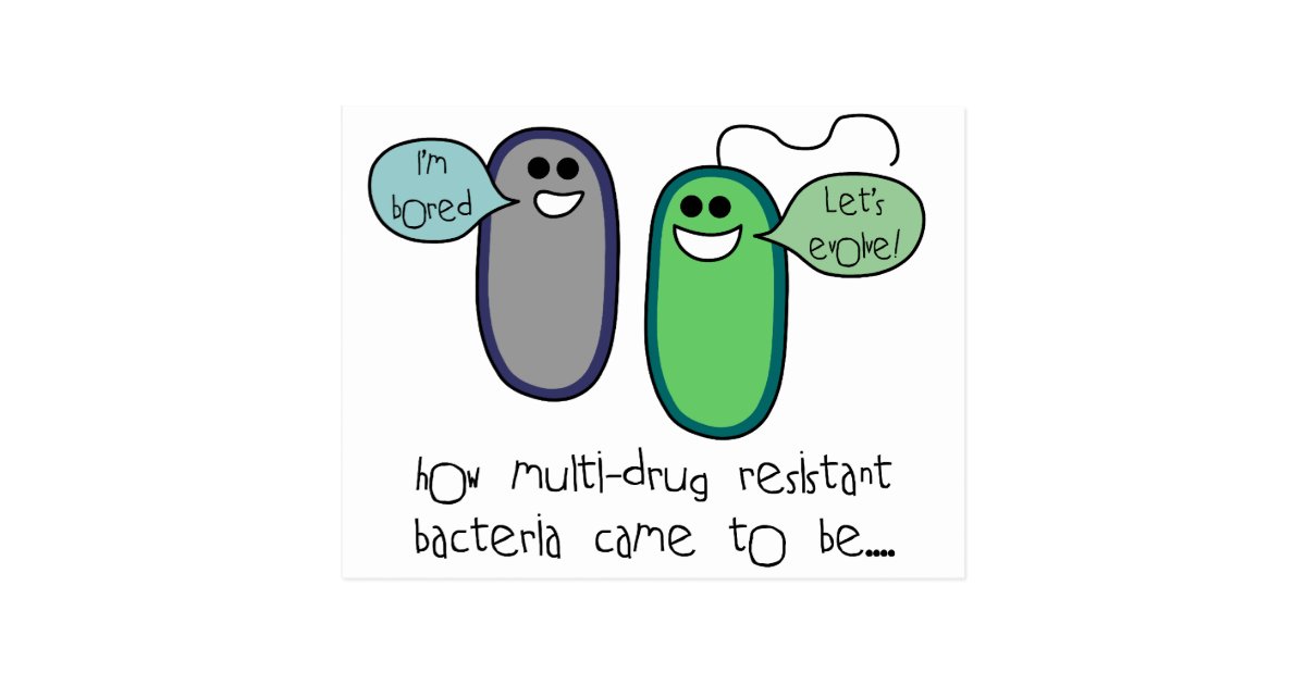 Drug Resistance Postcard | Zazzle.com