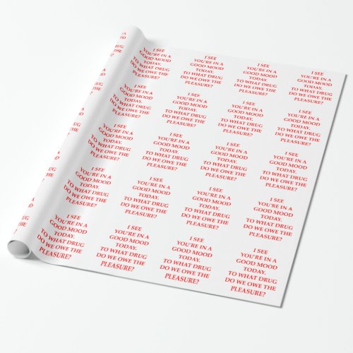 DRUG WRAPPING PAPER