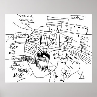 DRUGS AND ROCK N ROLL POSTER