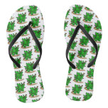 Druid Dice Design Flip Flops