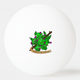 Druid Dice Design Ping Pong Ball