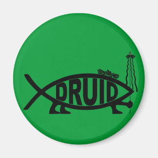 Druid Fish Magnet