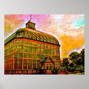 Druid Hill Conservatory, Balitmore, Maryland  Poster