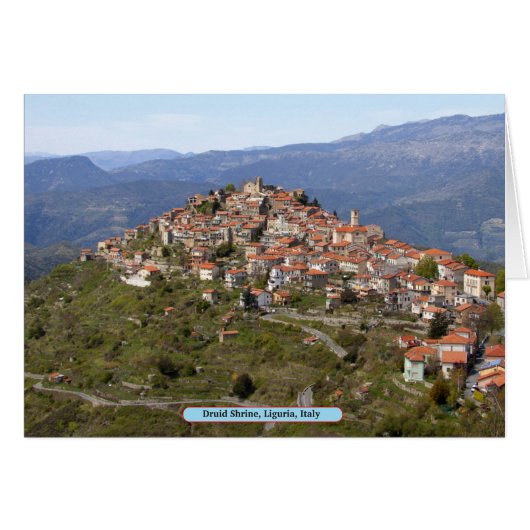 Druid Shrine, Liguria, Italy (Front Horizontal)
