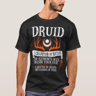 Druid The Champion Of Nature - Dungeons Dragons ( T-Shirt