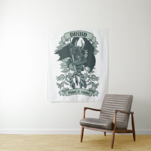Druid Warrior Tapestry