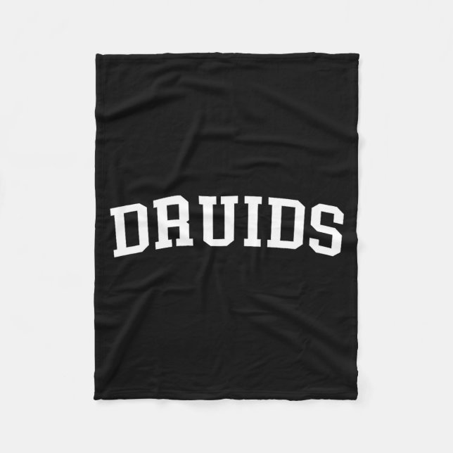 Druids  fleece blanket (Front)