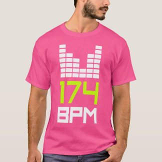 Drum And Bass 174 Bpm Dnb Music Liquid Jungle Edm T-Shirt