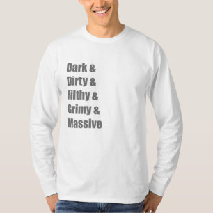 Drum and Bass DnB Electro Dub step Dubstep Grime T-Shirt