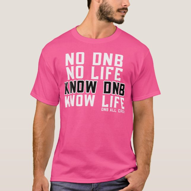 Drum And Bass Music Liquid Jungle Rave Edm Dnd Fes T-Shirt (Front)