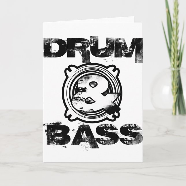 Drum and Bass Subwoofer Card (Front)