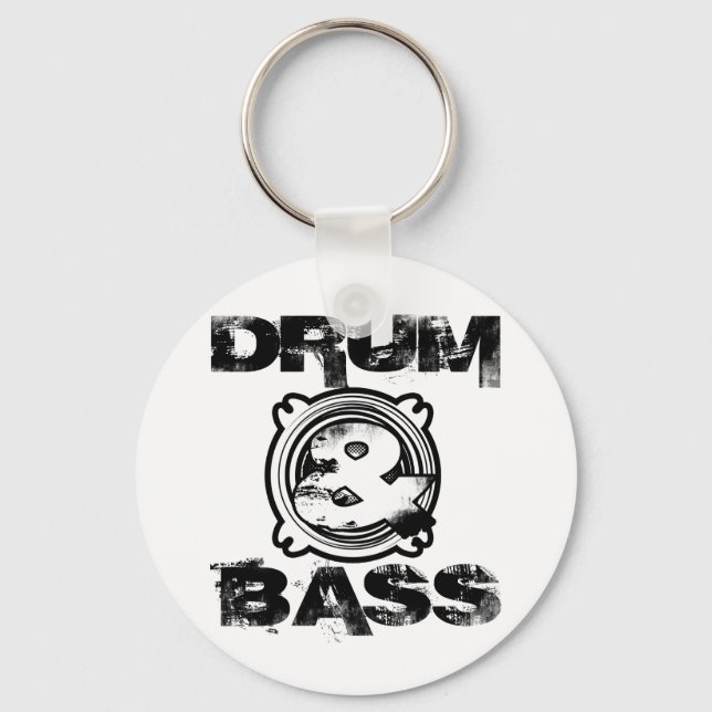 Drum and Bass Subwoofer Keychain (Front)