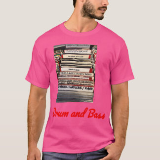 Drum And Bass Vinyl Music Shirt For Men And Woman