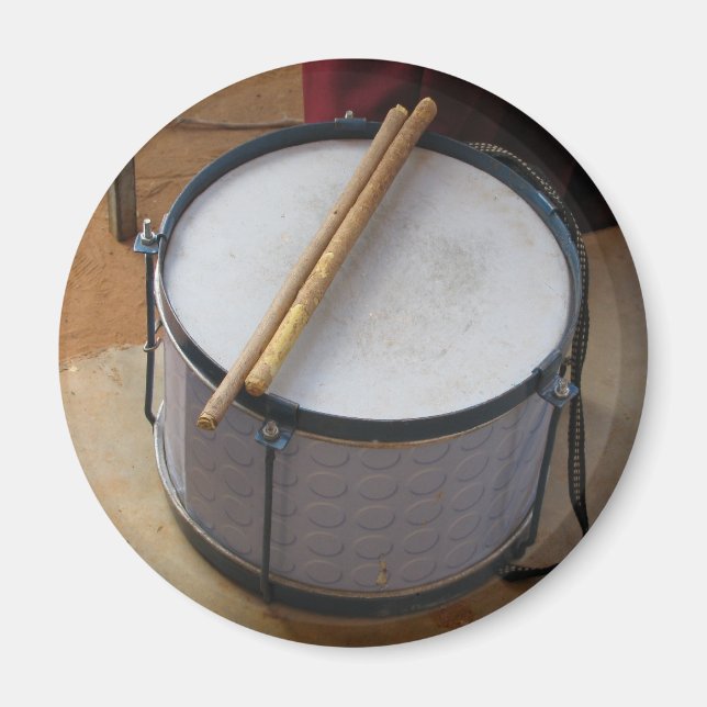 Drum and Sticks Magnet (Front)