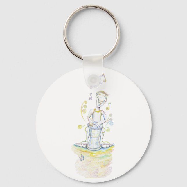 Drum Beats Keychain (Front)