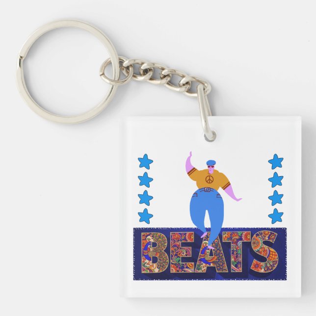 drum beats keychain (Front)