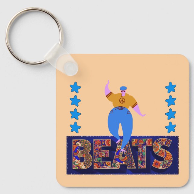 drum beats keychain (Front)