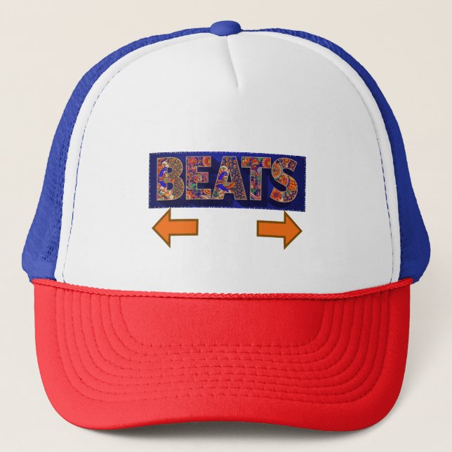 drum beats trucker hat (Front)