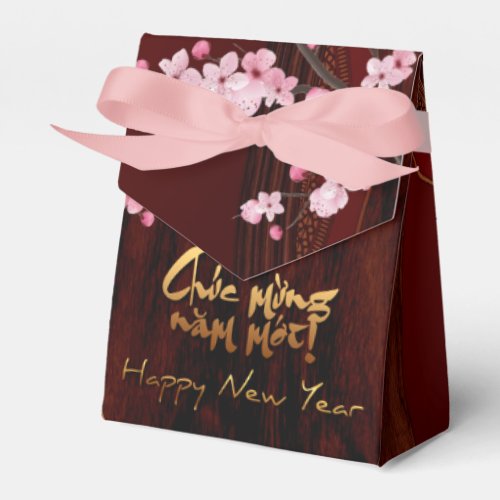 Drum Blossom Tet Hoa Anh Dao Vietnamese New Year T Favor Boxes