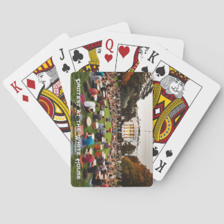 Drum circle at the White House Poker Cards